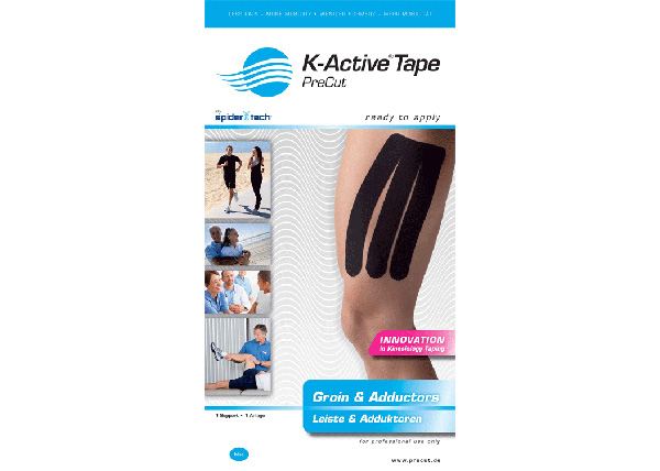 K-Active Tape Precut: Adduttori 