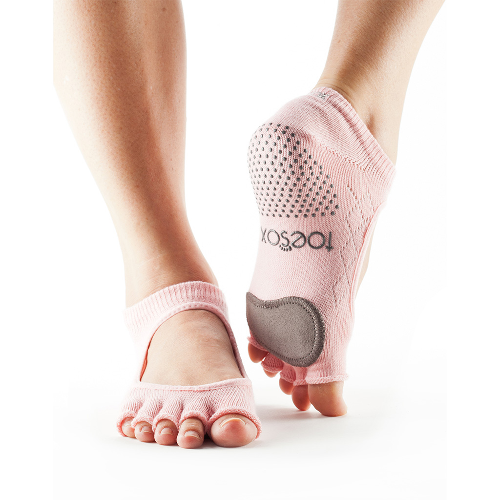 Toesox Calzini Danza Plie con apertura senza dita