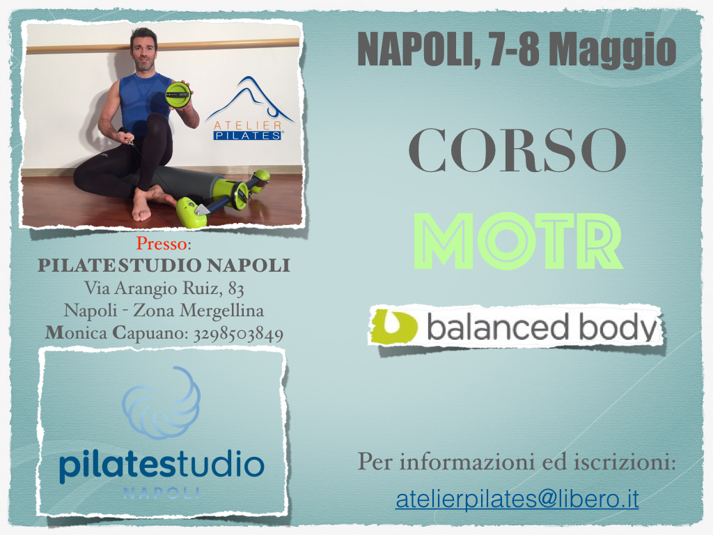 Diventa istruttore MOTR in 1 weekend: corso Balanced Body