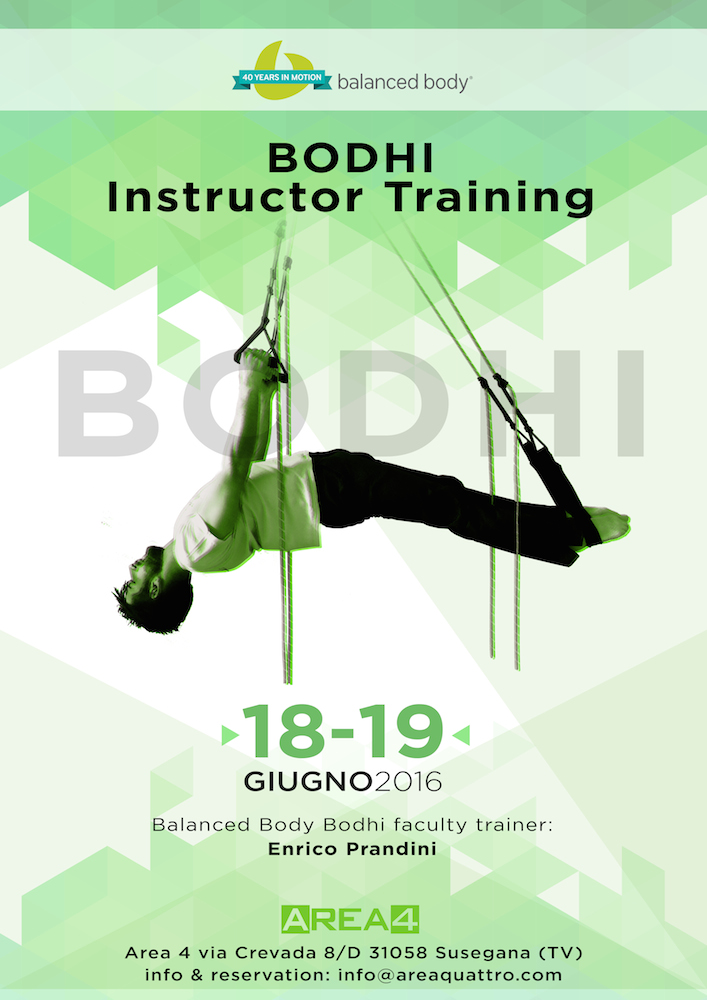 Diventa istruttore BODHI Suspension System in 1 weekend: corso Balanced Body