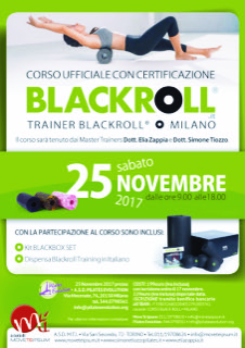 Corso Ufficiale con Certificazione Trainer BLACKROLL®- Milano