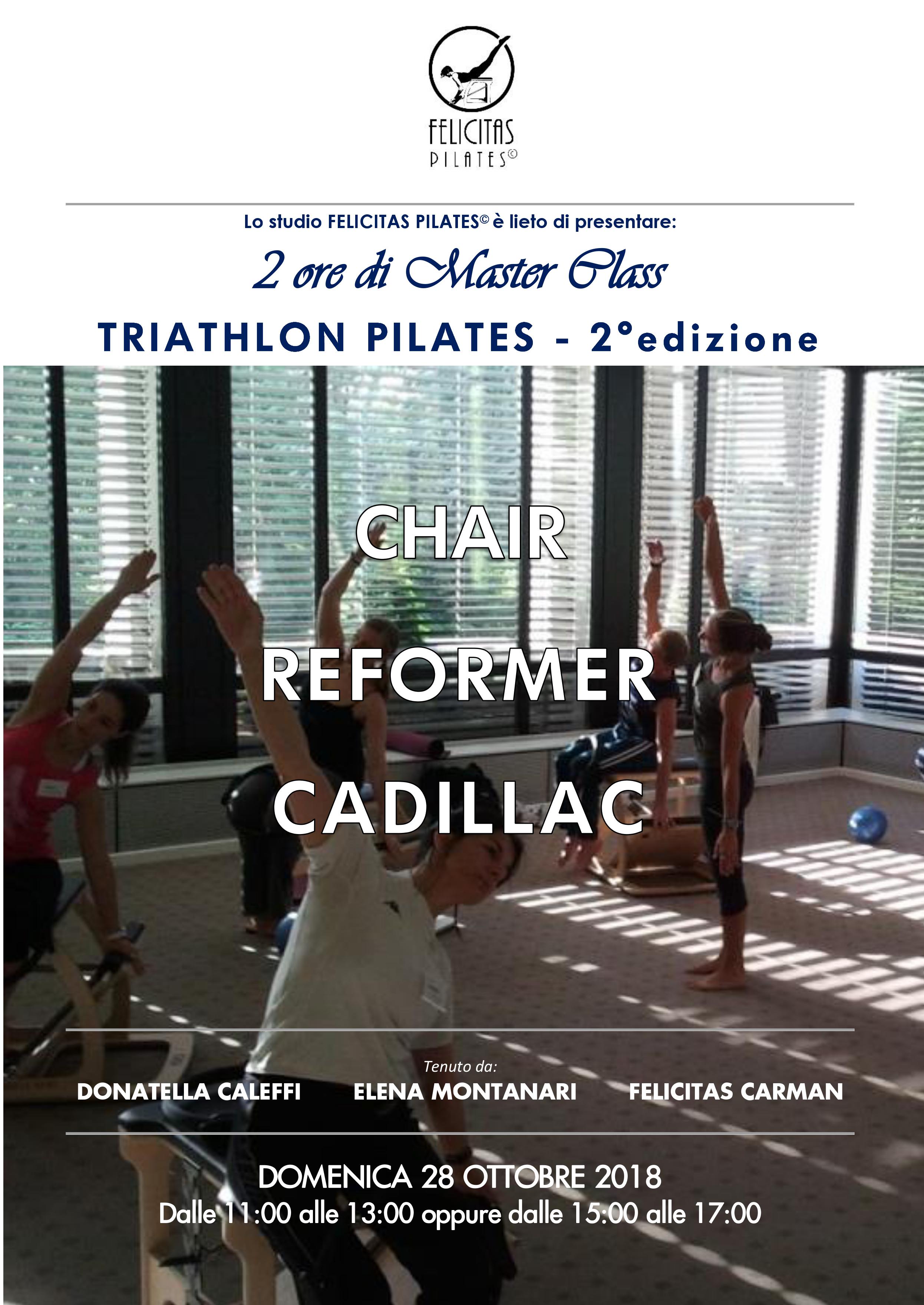 2 ore di Master Class TRIATHLON PILATES - 2°edizione