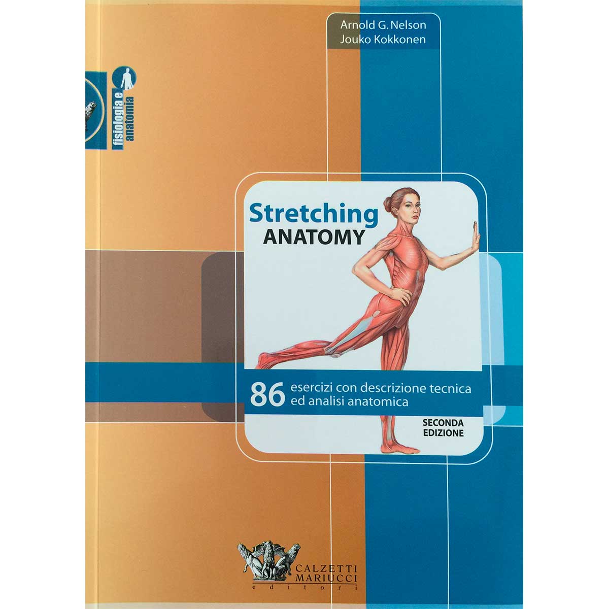 Libro Stretching Anatomy seconda edizione lingua italiana