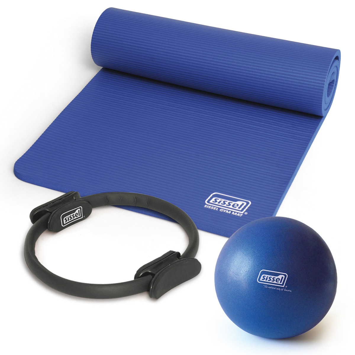 KIT PILATES CASA n°6: Circle, Soft Ball e Mat