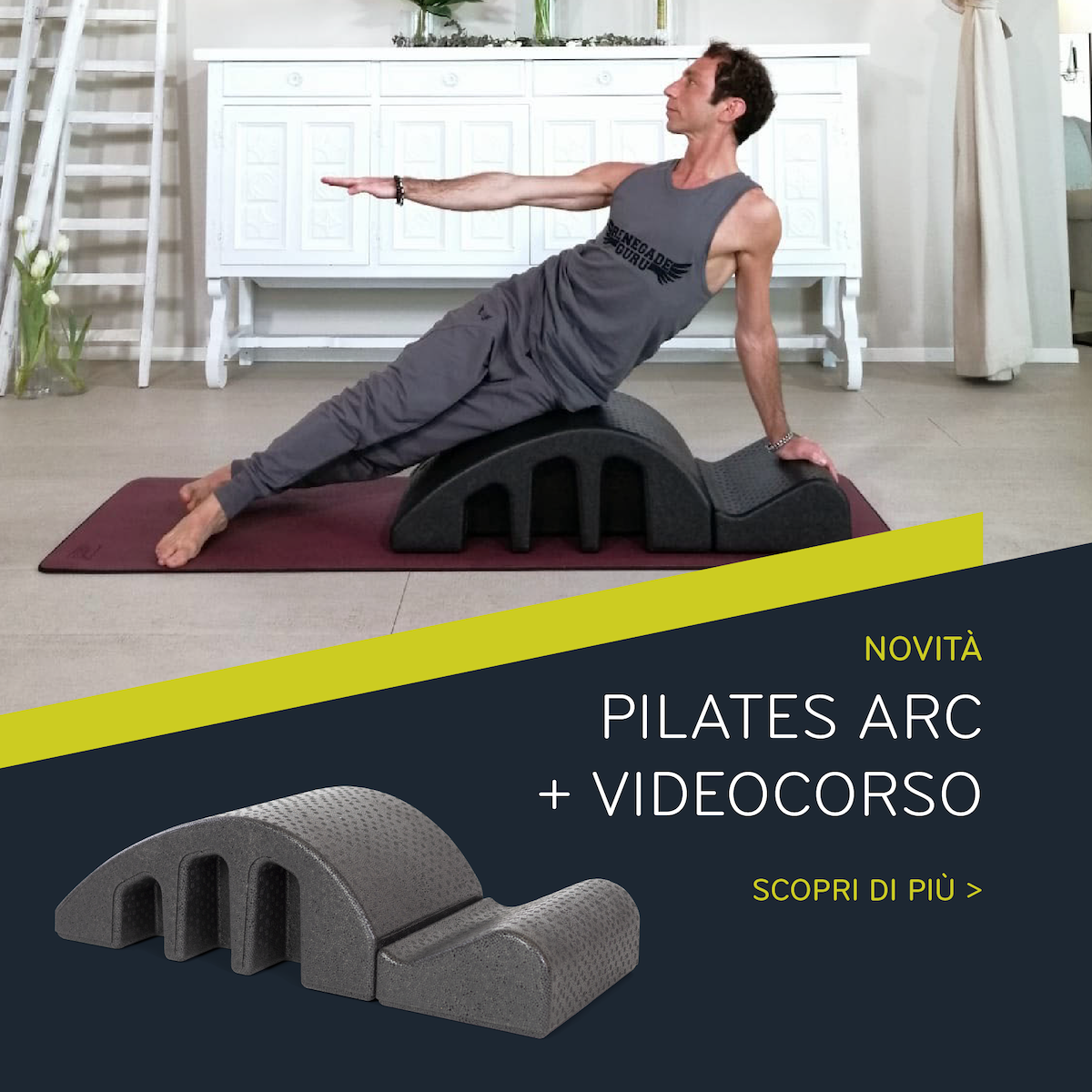 Kit Pilates Arc: Attrezzo e Videocorso