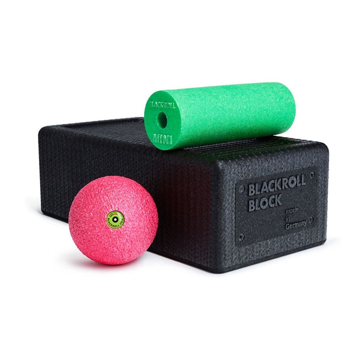 BLACKROLL® BLOCK SET: roller, ball e block