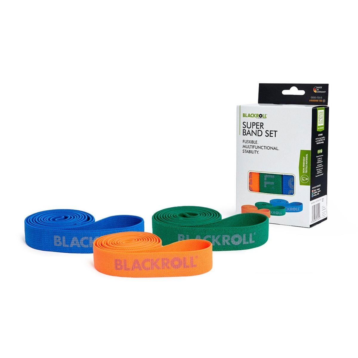 Set Fasce Di Resistenza Elastiche Per Esercizi - Multicolore, In Gomma, Per Palestra E Home Fitness